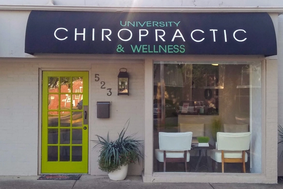 Chiropractic Tuscaloosa AL Office Front